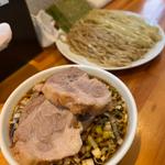 2色焙煎つけ麺チャーシュー のりトッピング(りきどう )
