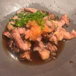 親鶏のタタキポン酢