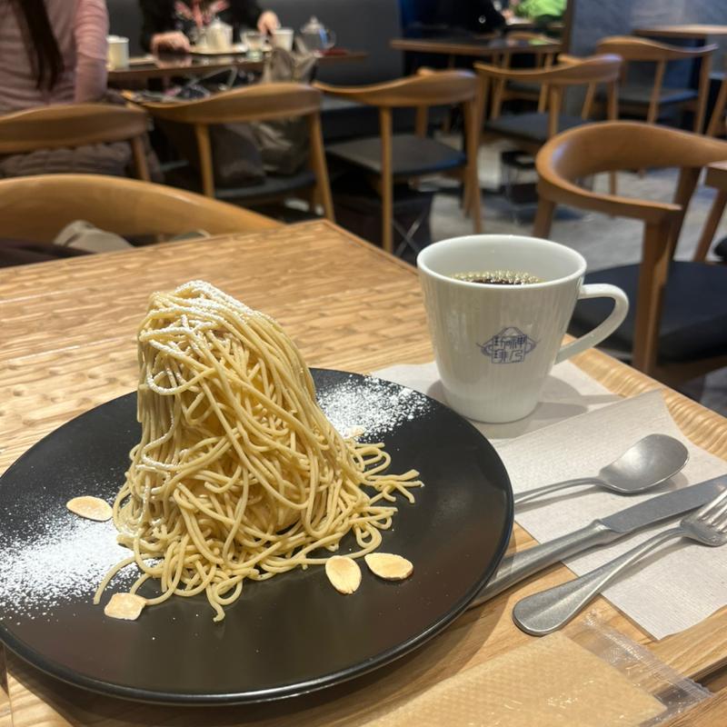 モンブラン(神乃珈琲 赤坂店)