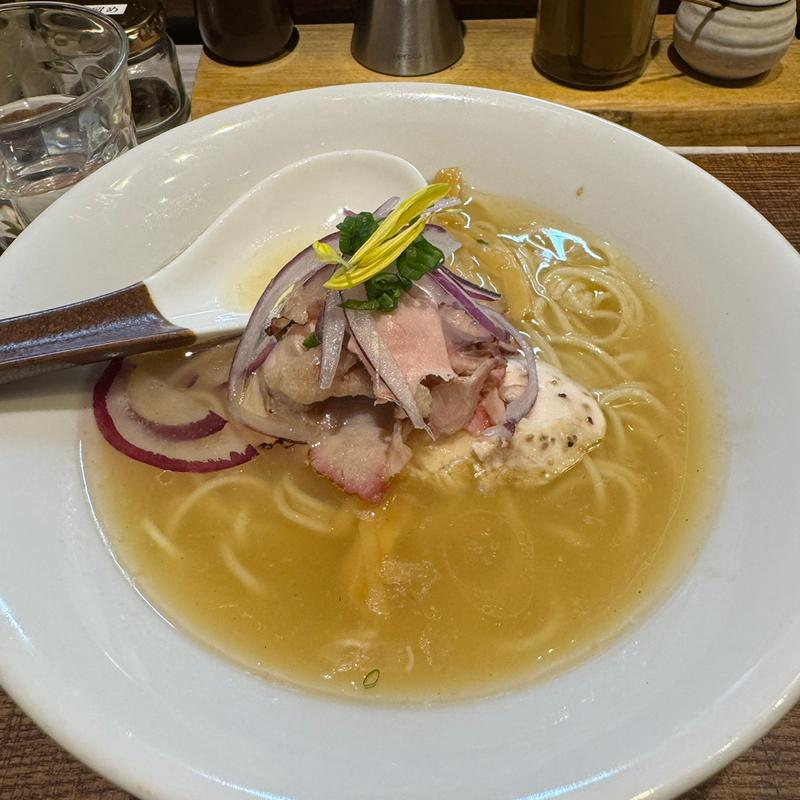 鶏と水(塩)(つくばらーめん 鬼者語)