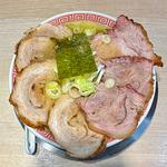 塩ダブルMIXチャーシュー麺(まるえ中華そば)