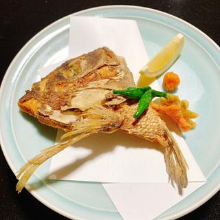 鯛の兜揚