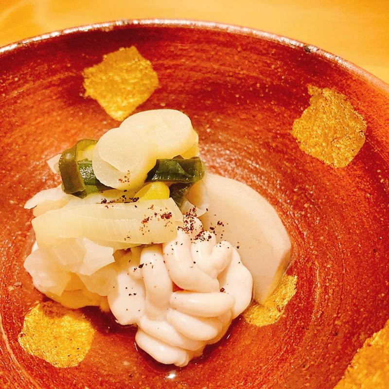 鱈白子　里芋の焚き合わせ（師走ランチコース）(馳走ぬくゐ)