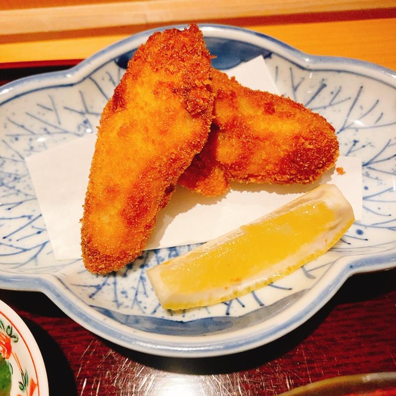 牡蠣フライ和風タルタル（師走ランチコース）(馳走ぬくゐ)