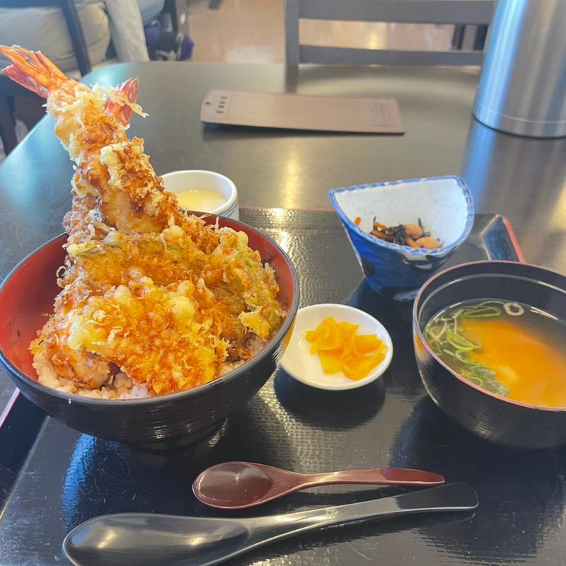 大海老天丼(海鮮蔵処 魚魚魚)