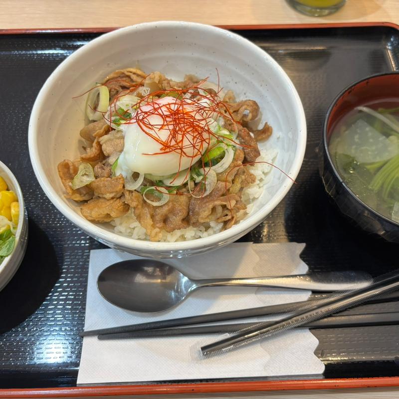 ねぎたま牛丼(ゆーらっぷ)