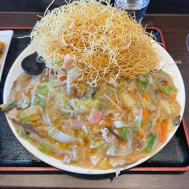 長崎皿うどん(長崎ちゃんぽん食堂)