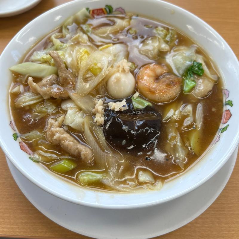 五目あんかけラーメン(餃子の王将 中環巨摩橋店)