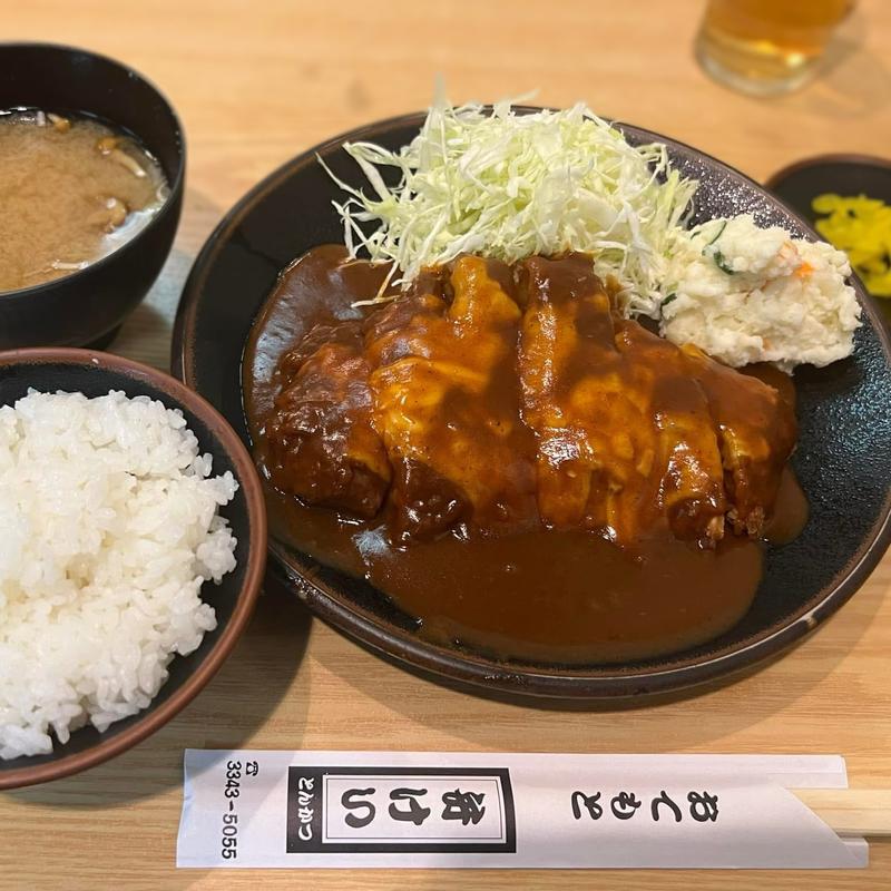 とんかつパラダイス定食(とんかつ 弁けい(べんけい))