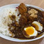 デカ盛りカツカレー