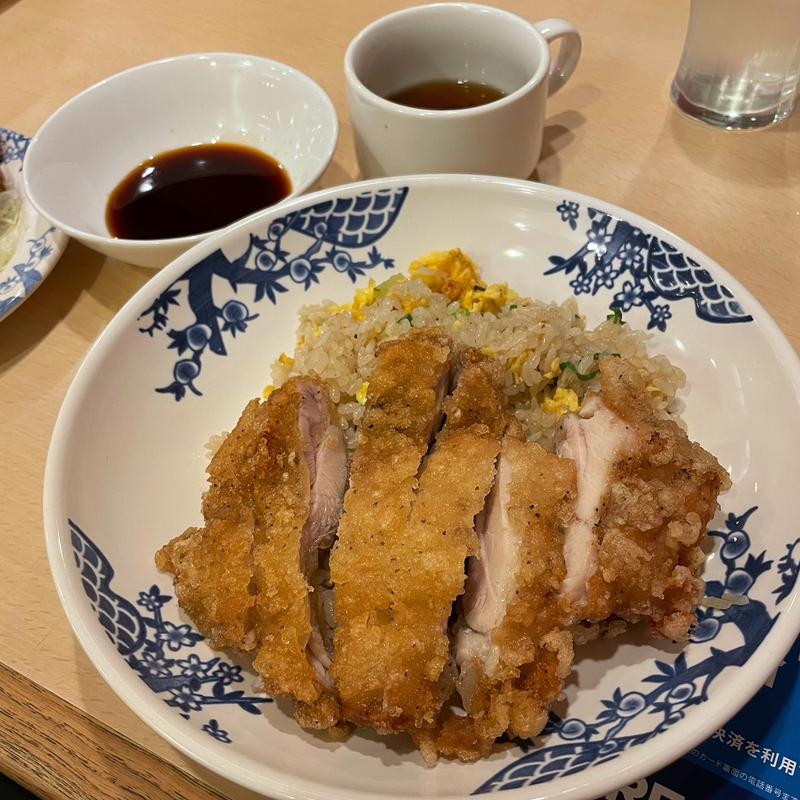 台湾大からあげチャーハン(バーミヤン 四谷店)