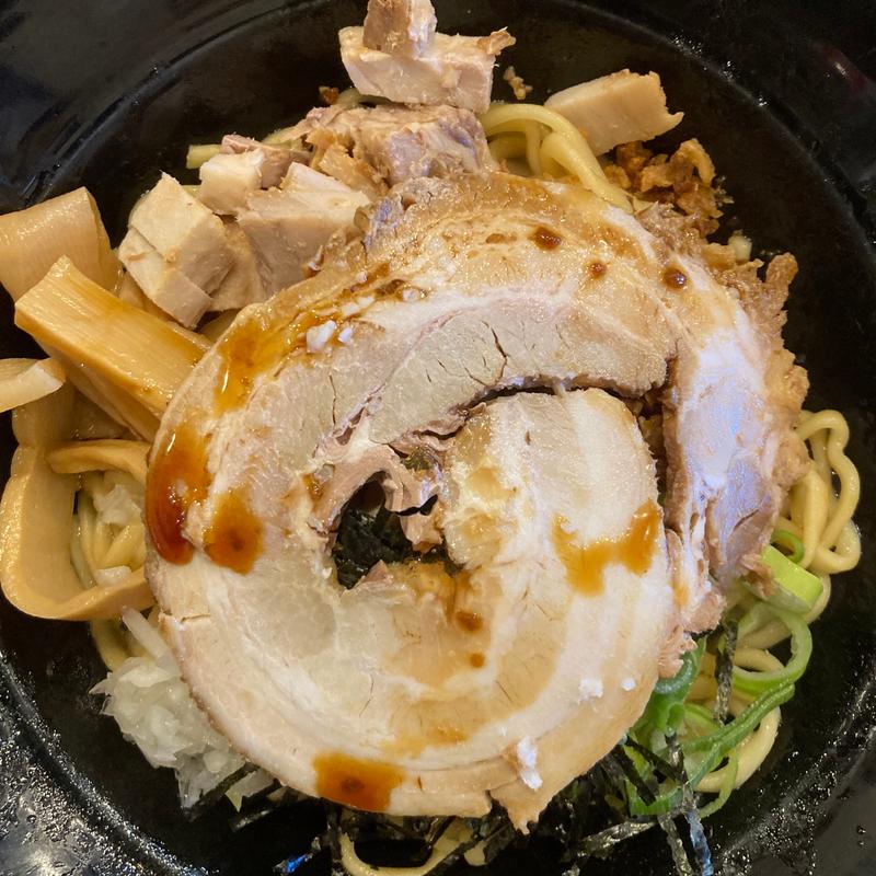 油そば(環七濃厚タンメン ベジ田)