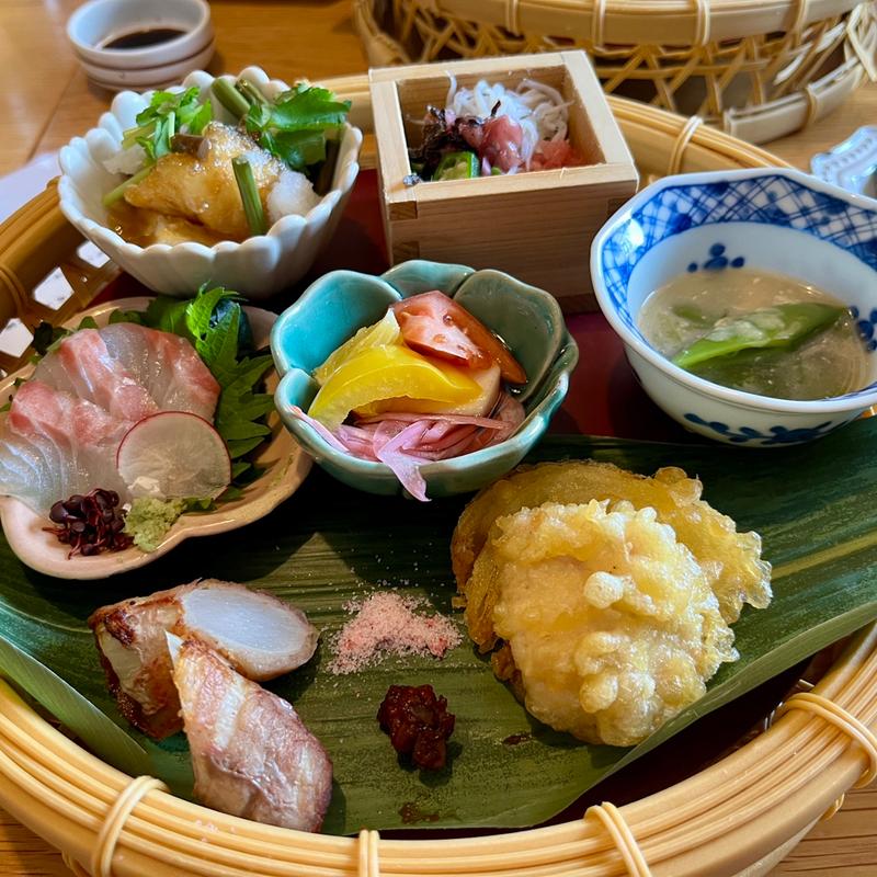 冬の竹籠ご馳走ランチ(あえん 目白店 )