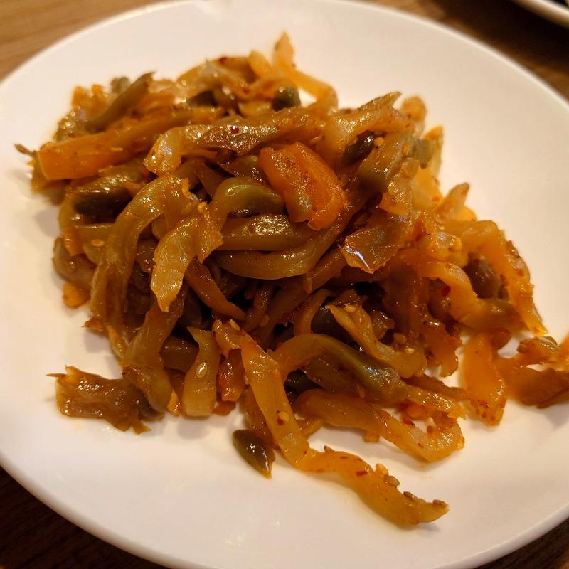 四川風ザーサイ(マルヤス酒場 柏店)