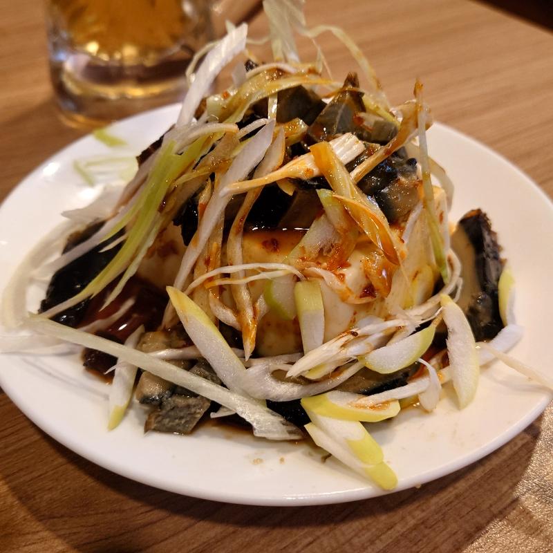 ピータン豆腐(マルヤス酒場 柏店)