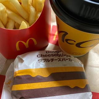 ダブルチーズバーガーセット