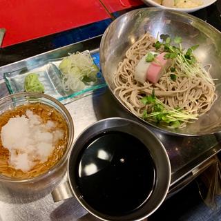 なめ茸おろしの蕎麦(地下達 )