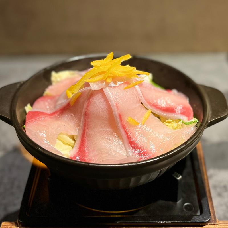 ぶり柚子鍋(串焼 満天 六角編)