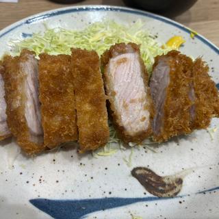 ロース勝つ定食(銀座とんかつ はし勝つ)