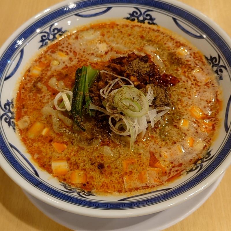 担々麺(メンドコロ天鳳)