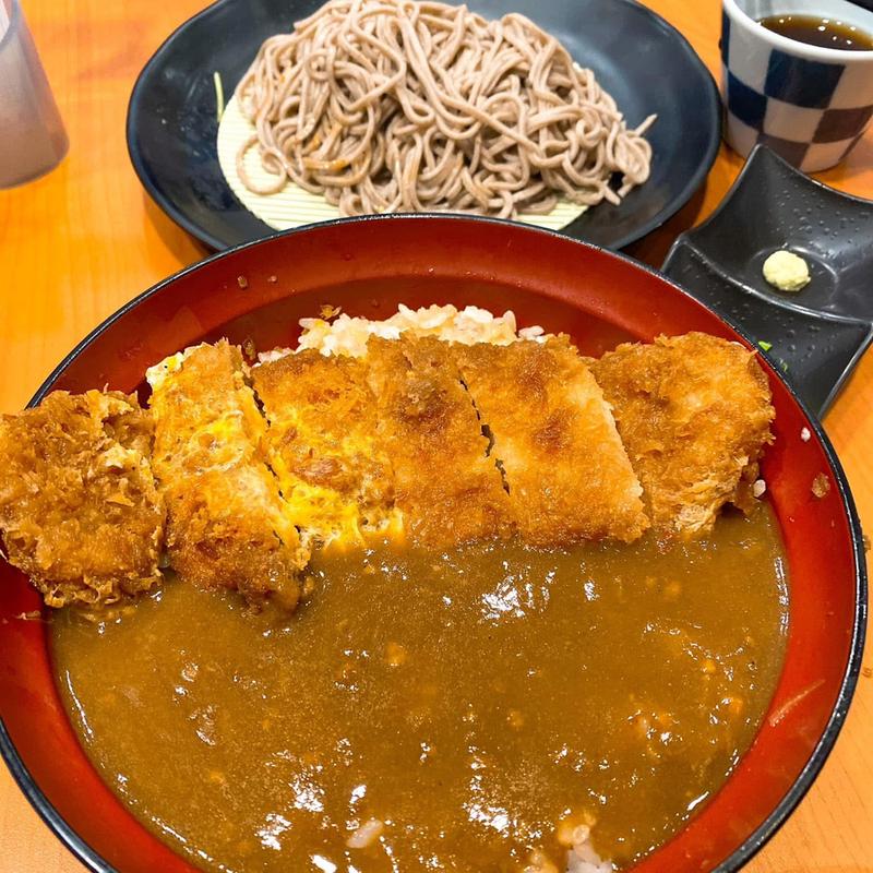 カツカレー 蕎麦セット(とんから亭 町田旭店)