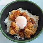 ガリたま唐揚げ丼