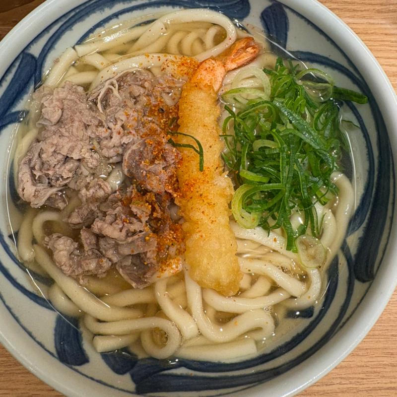 肉うどん(肉うどん・肉どうふ えん ASTY静岡店)