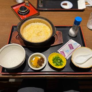 仕上げの雑炊(たらいうどん 喜多八)