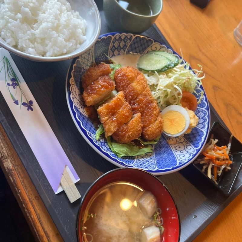 日替わりランチ イカフライ(茶小屋)