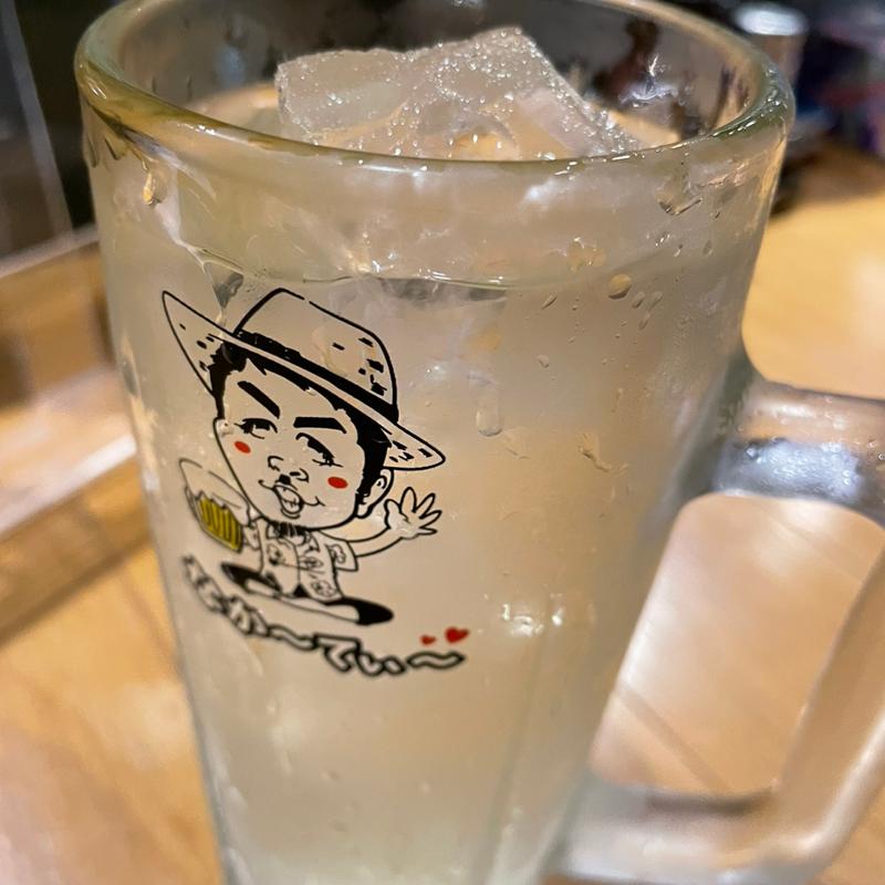 シークァーサーサワー(居酒屋なかーてぃー コザ店)