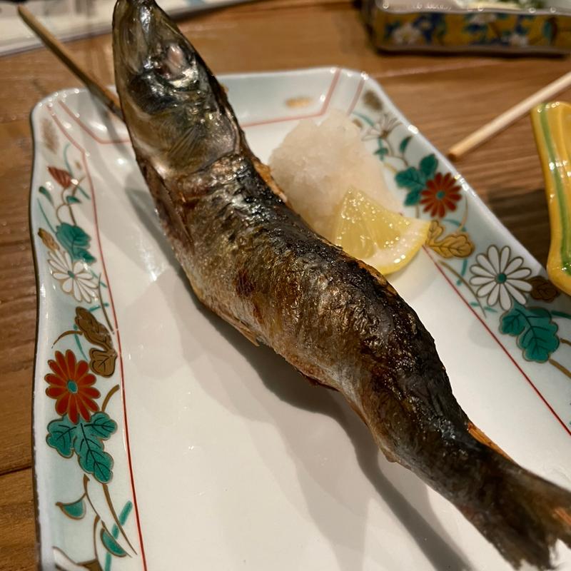 イワシ丸焼き(居酒屋なかーてぃー コザ店)