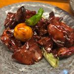 鳥もつ煮(生そば きり)