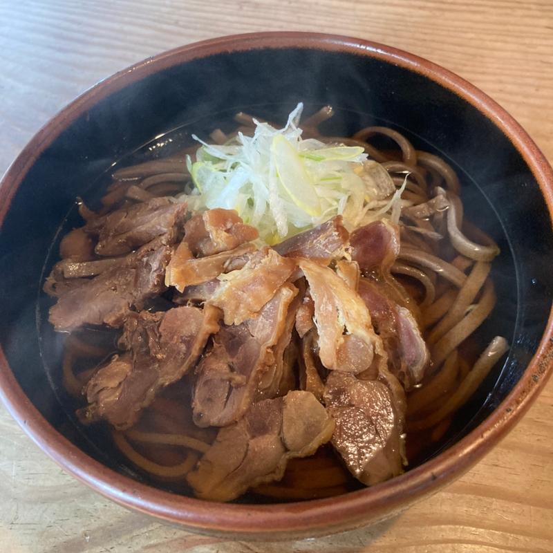 あっつい肉そば(ふくや)