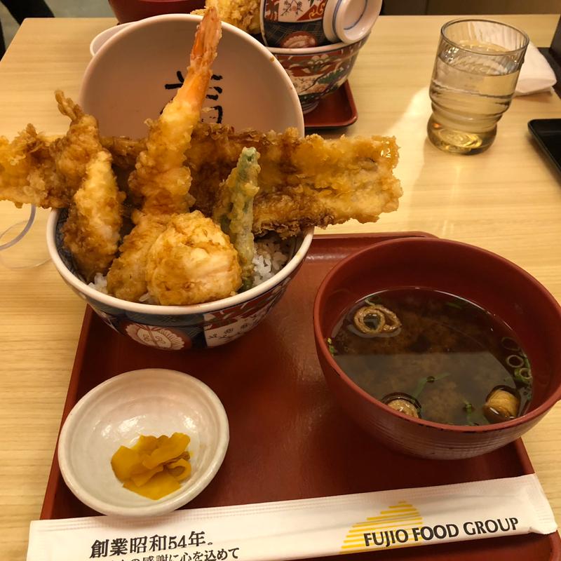 穴子天丼(えびのや イオンモール太田店)
