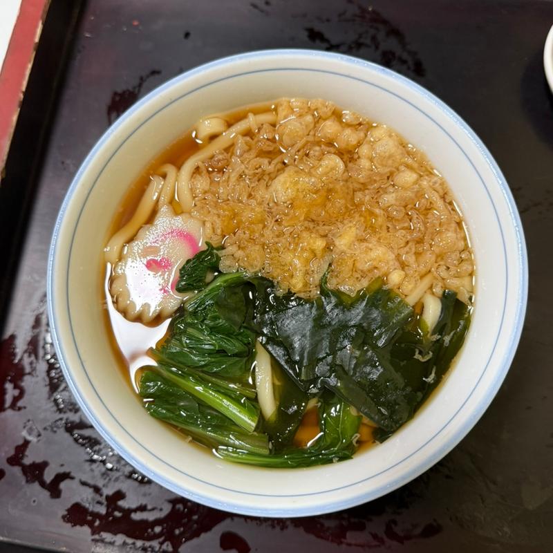 たぬきうどん(ほていや そば店)