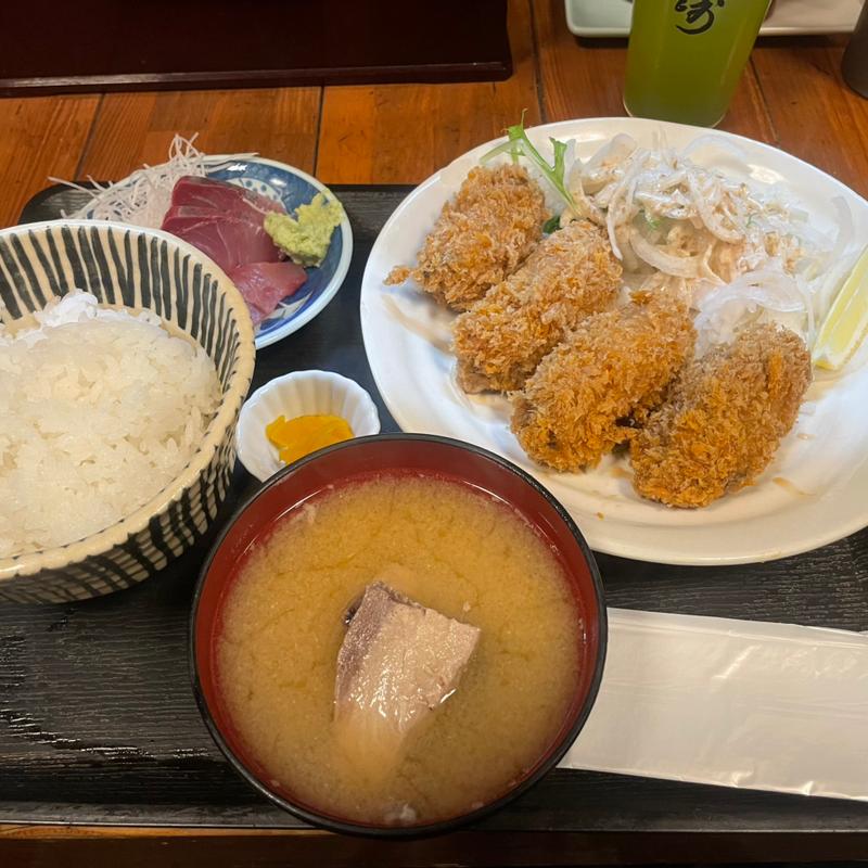 カキフライ定食(あやみ屋 )