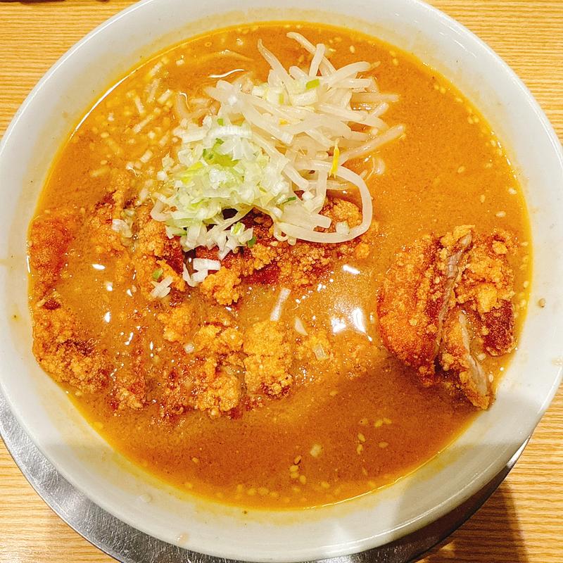 排骨味噌ラーメン(排骨担々 五ノ井)