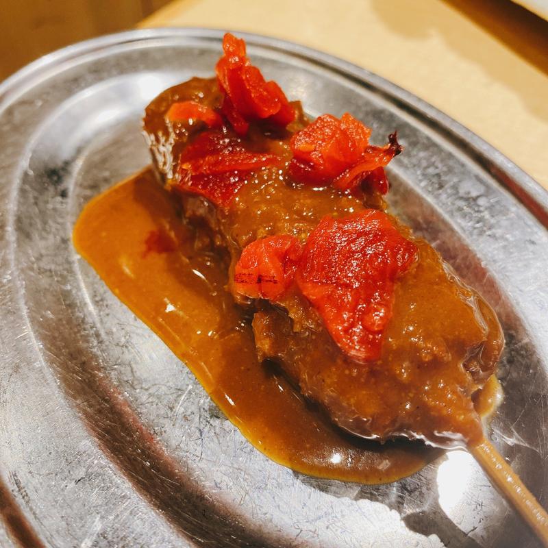 カレー豚串カツ(新時代４４ 秋葉原２号店)