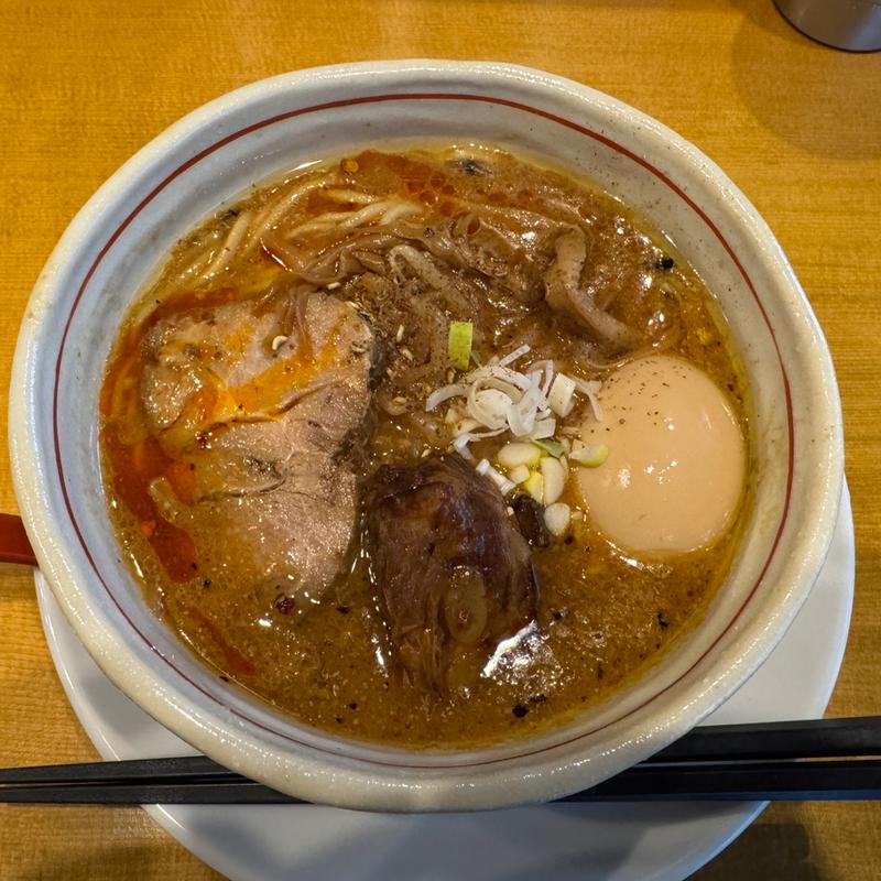 濃厚味噌そば(らーめん 坊 鹿馬)