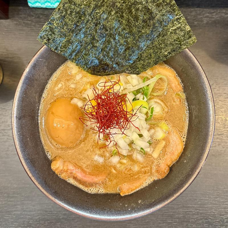 味玉焼あご塩らーめん(麺屋なにがし)