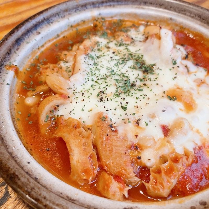 仔牛のトリッパと豆のトマト煮(サンク　ディアマン （Cinq-Diamants）)