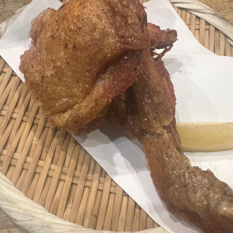若鶏素揚げ(チキン野郎 駒沢総本店)