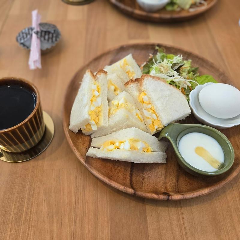 珈琲 13たまごサンド(NAGI COFFEE なぎ珈琲店)