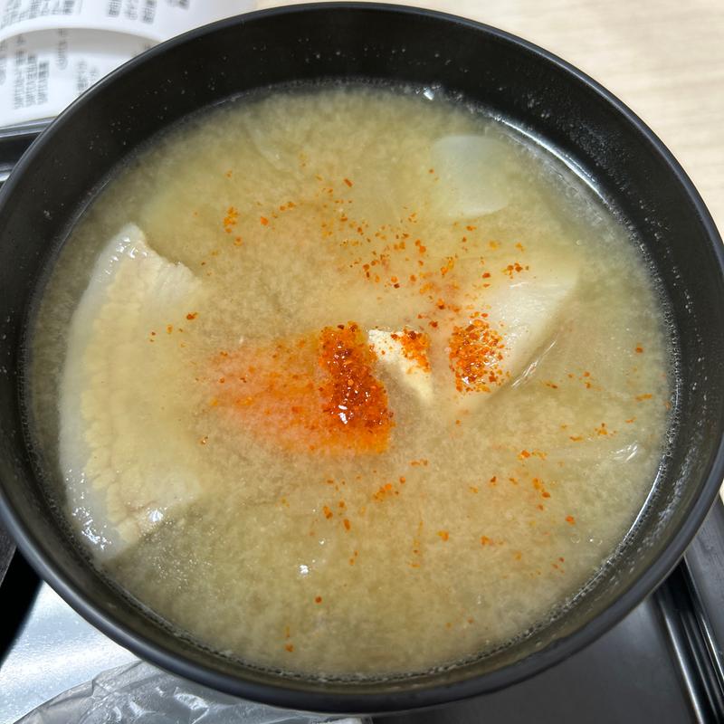 豚汁(おにぎりのありんこ オーロラタウン店)