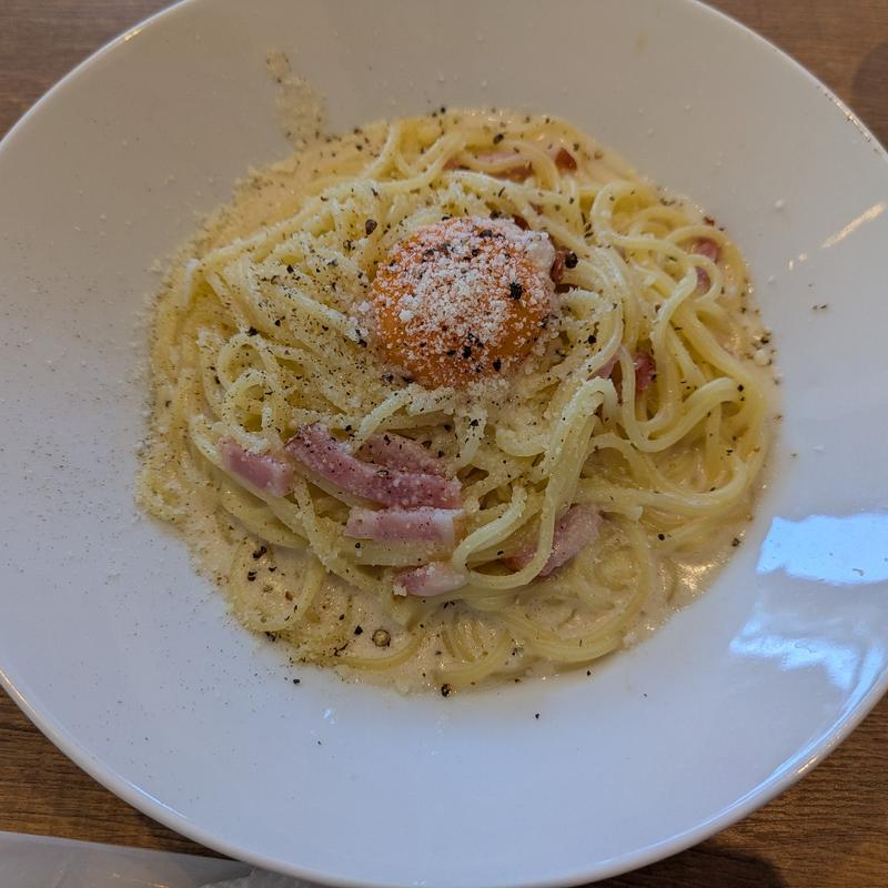 カルボナーラ(New York Kitchen ARAI イオンスタイル碑文谷7F)