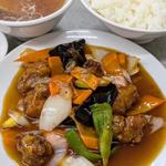 酢豚定食