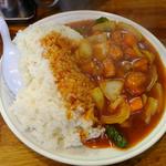 酢豚会飯大盛