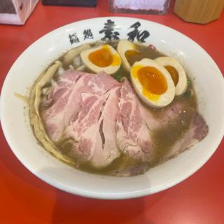 特製濃厚煮干ラーメン(麺処素和 金山店)