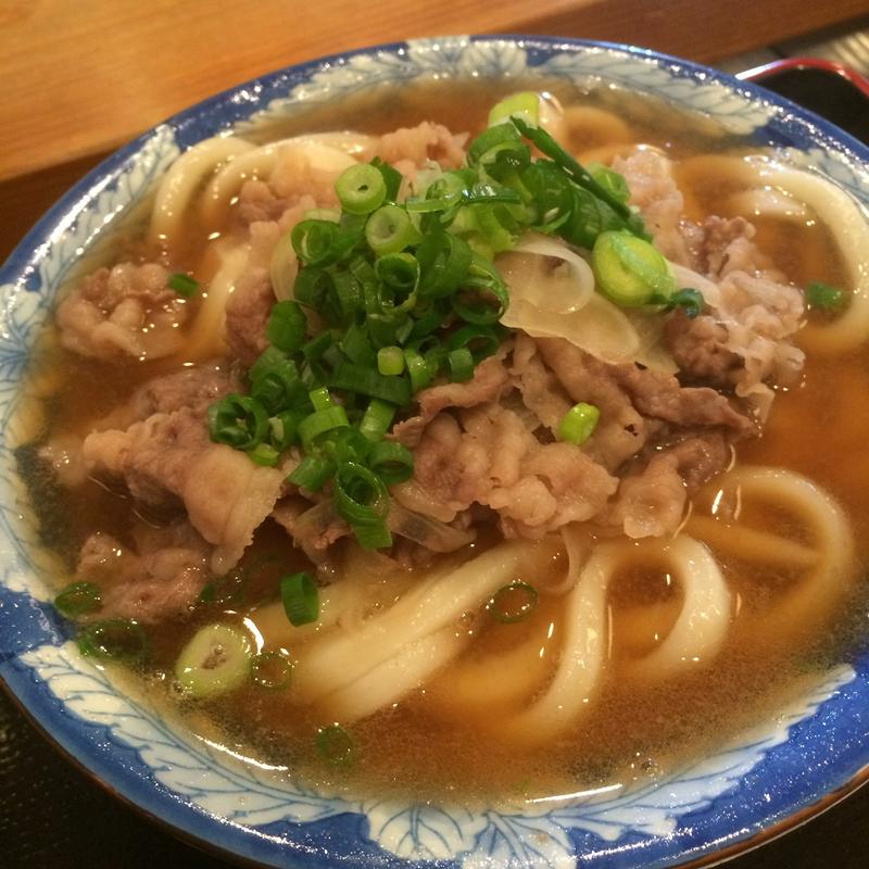 肉うどん(うを吉)