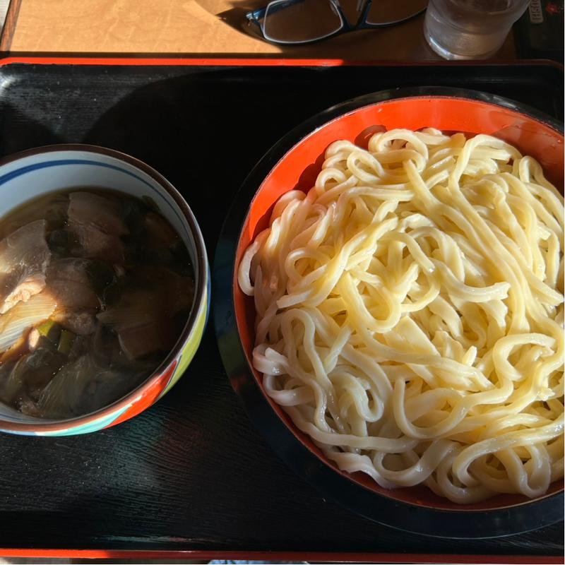 肉汁うどん大盛(自家製うどん たぐち家)